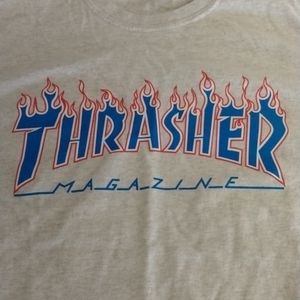 Thrasher Mag Flame Tee
